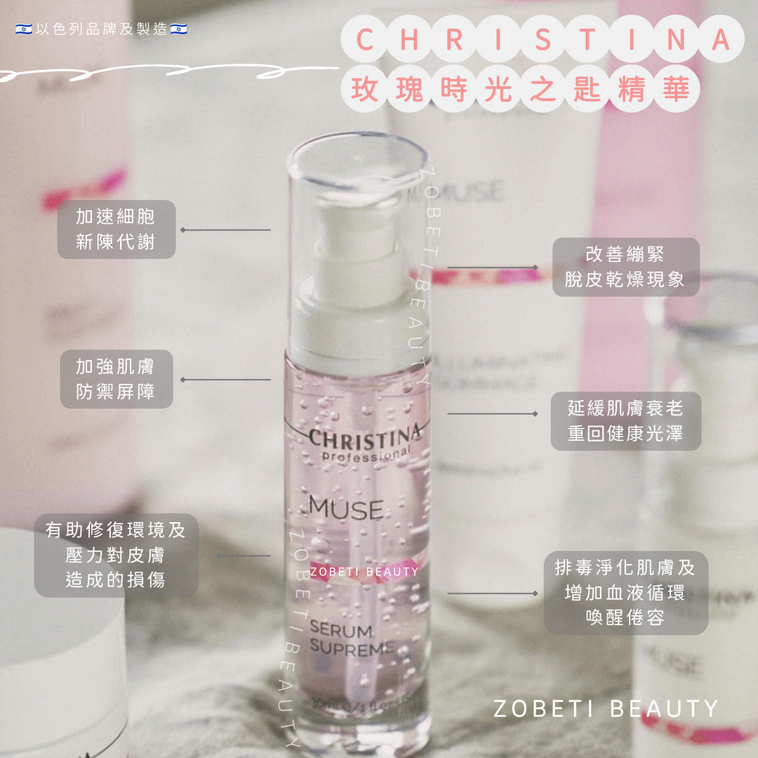新品CHRISTINA MUSE SERUM SUPREME 30ml CHRISTINA JAPAN OFFICIAL HP / セラムスプリーム